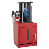 Sealey HCC08 Pneumatic Paint Can Crusher 2.2tonne - HCC08 - Sealey Tools UK - Workshop Tool Storage