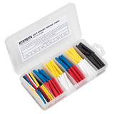 Sealey HST50MC Heat Shrink Tubing Assortment 190pc 50mm Mixed Colours - HST50MC - Sealey Tools UK - Workshop Tool Storage