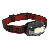 Sealey HT08R 8W COB LED Rechargeable Head Torch with Auto - Sensor - HT08R - Sealey Tools UK - Workshop Tool Storage