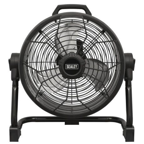 Sealey HVD16C 2 - in - 1 Cordless/Corded High Velocity Drum Fan 16" 230V/20V SV20 Series - HVD16C - Sealey Tools UK - Workshop Tool Storage
