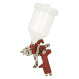 Sealey HVLP742 HVLP Gravity Feed Spray Gun 2mm Set - Up - HVLP742 - Sealey Tools UK - Workshop Tool Storage
