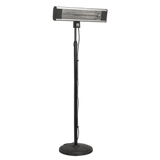Sealey IFSH1809R High Efficiency Carbon Fibre Infrared Patio Heater 1800W/230V with Telescopic Floor Stand - IFSH1809R - Sealey Tools UK - Workshop Tool Storage