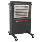 Sealey IR14 Infrared Cabinet Heater 1.4/2.8kW 230V - IR14 - Sealey Tools UK - Workshop Tool Storage