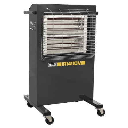 Sealey IR14110V Infrared Cabinet Heater 1.2/2.4kW 110V - IR14110V - Sealey Tools UK - Workshop Tool Storage