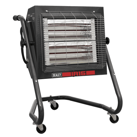 Sealey IR15 Infrared Halogen Heater 1.4/2.8kW 230V - IR15 - Sealey Tools UK - Workshop Tool Storage