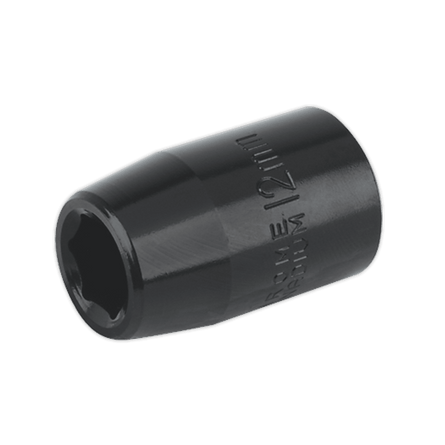Sealey IS1212 Impact Socket 12mm 1/2"Sq Drive - IS1212 - Sealey Tools UK - Workshop Tool Storage