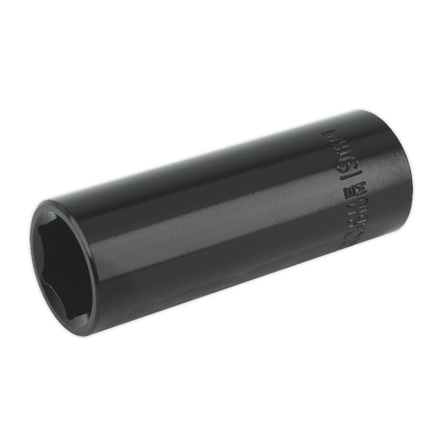 Sealey IS1219D Impact Socket 19mm Deep 1/2"Sq Drive - IS1219D - Sealey Tools UK - Workshop Tool Storage