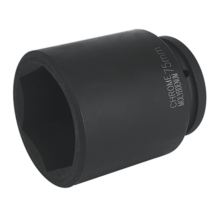 Sealey IS175D Impact Socket 75mm Deep 1"Sq Drive - IS175D - Sealey Tools UK - Workshop Tool Storage