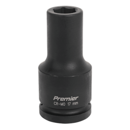 Sealey IS3417D Impact Socket 17mm Deep 3/4"Sq Drive - IS3417D - Sealey Tools UK - Workshop Tool Storage