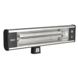 Sealey IWMH1809R High Efficiency Carbon Fibre Infrared Wall Heater 1800W/230V - IWMH1809R - Sealey Tools UK - Workshop Tool Storage