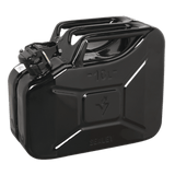 Sealey JC10B Jerry Can 10L - Black - JC10B - Sealey Tools UK - Workshop Tool Storage