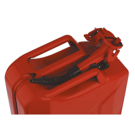 Sealey JC20 20L Jerry Can - Red - JC20 - Sealey Tools UK - Workshop Tool Storage