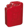 Sealey JC20 20L Jerry Can - Red - JC20 - Sealey Tools UK - Workshop Tool Storage