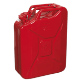 Sealey JC20 20L Jerry Can - Red - JC20 - Sealey Tools UK - Workshop Tool Storage