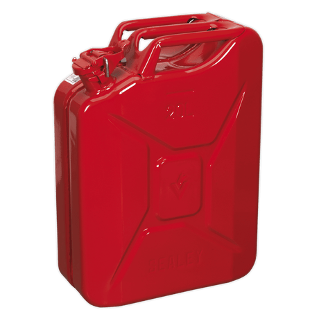 Sealey JC20 20L Jerry Can - Red - JC20 - Sealey Tools UK - Workshop Tool Storage