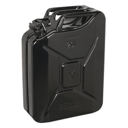Sealey JC20B 20L Jerry Can - Black - JC20B - Sealey Tools UK - Workshop Tool Storage