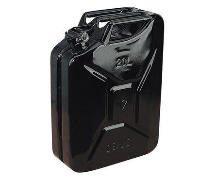 Sealey JC20B Jerry Can 20ltr - Black - Fuel Cans - SLY-8074 - Sealey Tools UK - Workshop Tool Storage