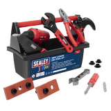 Sealey JTK1 19pc Junior Toy Tool Kit - JTK1 - Sealey Tools UK - Workshop Tool Storage