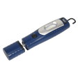 Sealey LED3602B Rechargeable 360° Inspection Light 7 SMD & 3W SMD LED Blue Lithium - ion - LED3602B - Sealey Tools UK - Workshop Tool Storage