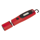 Sealey LED3602R Rechargeable 360° Inspection Light 7 SMD & 3W SMD LED Red Lithium - ion - LED3602R - Sealey Tools UK - Workshop Tool Storage