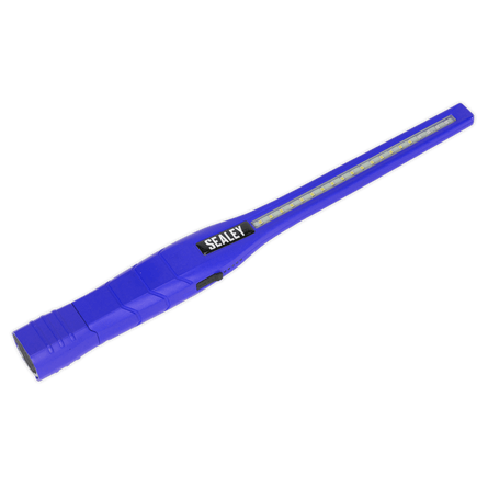Sealey LED3604UV Rechargeable 360° Slim Inspection Light 16 SMD & 1W SMD LED & UV Light Black Lithium - ion - LED3604UV - Sealey Tools UK - Workshop Tool Storage