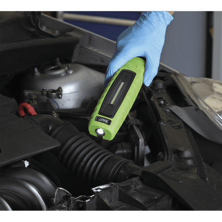 Sealey LED360G 360° 8W & 3W SMD LED Rechargeable Inspection Light - Green - LED360G - Sealey Tools UK - Workshop Tool Storage