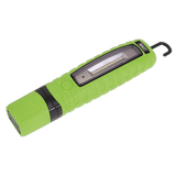 Sealey LED360G 360° 8W & 3W SMD LED Rechargeable Inspection Light - Green - LED360G - Sealey Tools UK - Workshop Tool Storage