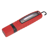Sealey LED360R 360° 8W & 3W SMD LED Red Rechargeable Inspection Light - LED360R - Sealey Tools UK - Workshop Tool Storage