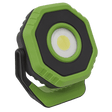 Sealey LED700P Rechargeable Pocket Floodlight with Magnet 360° 7W COB LED - Green - LED700P - Sealey Tools UK - Workshop Tool Storage