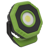 Sealey LED700P Rechargeable Pocket Floodlight with Magnet 360° 7W COB LED - Green - LED700P - Sealey Tools UK - Workshop Tool Storage