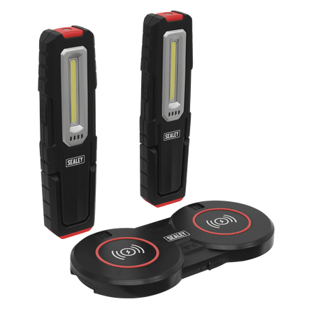 Sealey LEDWCBCOMBO5 Inspection Light 5W & 1W COB LED (x2) & Double Wireless Charging Base - LEDWCBCOMBO5 - Sealey Tools UK - Workshop Tool Storage
