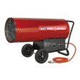 Sealey LP401 Space Warmer® Propane Heater 210,000 - 400,000Btu/hr - LP401 - Sealey Tools UK - Workshop Tool Storage