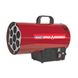 Sealey LP41 Space Warmer® Propane Heater 40,500Btu/hr - LP41 - Sealey Tools UK - Workshop Tool Storage