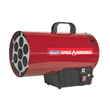 Sealey LP41 Space Warmer® Propane Heater 40,500Btu/hr - LP41 - Sealey Tools UK - Workshop Tool Storage