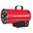 Sealey LP55 Space Warmer® Propane Heater 54,500Btu/hr - LP55 - Sealey Tools UK - Workshop Tool Storage