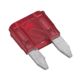 Sealey MBF1050 Automotive MINI Blade Fuse 10A Pack of 50 - MBF1050 - Sealey Tools UK - Workshop Tool Storage