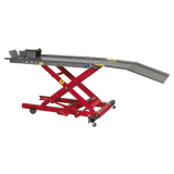 Sealey MC365 Motorcycle Lift 365kg Capacity Hydraulic - Motorcycle Lifts - SLY-8172 - Sealey Tools UK - Workshop Tool Storage