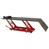 Sealey MC401 Motorcycle Lift 454kg Capacity Hydraulic - Motorcycle Lifts - SLY-8175 - Sealey Tools UK - Workshop Tool Storage