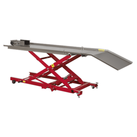 Sealey MC454 Hydraulic Motorcycle Lift 450kg Capacity - MC454 - Sealey Tools UK - Workshop Tool Storage