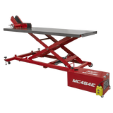 Sealey MC454E Motorcycle Lift 450kg - 12V Electro/Hydraulic - MC454E - Sealey Tools UK - Workshop Tool Storage