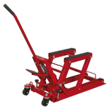Sealey MC480 Motorcycle & Quad Lift 680kg Capacity Hydraulic - MC480 - Sealey Tools UK - Workshop Tool Storage