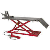 Sealey MC680A Motorcycle Lift 680kg Capacity Heavy - Duty Air/Hydraulic - MC680A - Sealey Tools UK - Workshop Tool Storage