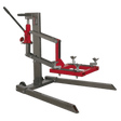 Sealey MCL500 Single Post Hydraulic Motorcycle Lift 450kg Capacity - MCL500 - Sealey Tools UK - Workshop Tool Storage