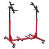 Sealey MES02 Engine Rebuild Stand - Multi - Cylinder 75kg Capacity - MES02 - Sealey Tools UK - Workshop Tool Storage