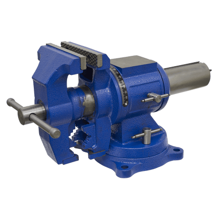 Sealey MFV150 Vice Cast Iron Multifunction Swivel Base 150mm - MFV150 - Sealey Tools UK - Workshop Tool Storage