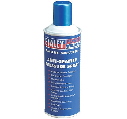 Sealey MIG/722308 Anti - splatter Pressure Spray - 300ml - MIG/722308 - MIG/722308 - Sealey Tools UK - Workshop Tool Storage