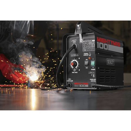 Sealey MIGHTYMIG100 No - Gas MIG Welder 100Amp 230V - MIGHTYMIG100 - Sealey Tools UK - Workshop Tool Storage