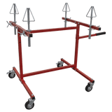 Sealey MK74 Alloy Wheel Repair/Painting Stand - 4 Wheel Capacity - MK74 - Sealey Tools UK - Workshop Tool Storage