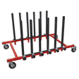 Sealey MK76 Panel Storage Rack Mobile Holds 5 Panels - MK76 - Sealey Tools UK - Workshop Tool Storage