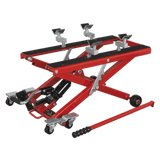 Sealey Motorcycle & Quad Scissor Lift 500kg Capacity Hydraulic - MC4500 - Sealey Tools UK - Workshop Tool Storage